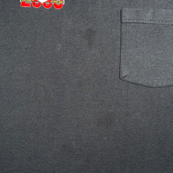 Vintage Blaw Knox Shirt Adult 2XL Black Paver Construction Road Work PF 3200 Y2K - Picture 5 of 8